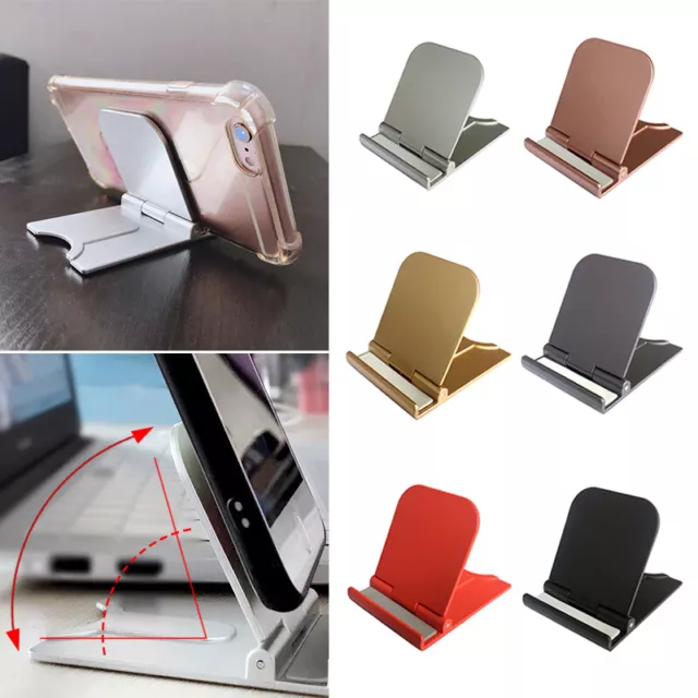 Paquete De 2 Soportes Para Teléfono Celular Soporte Ajustable Para Tableta <