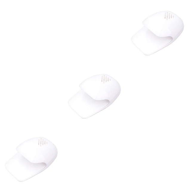 3 piezas mini ventilador de uñas secador tipo táctil secador de uñas profesional ventiladores
