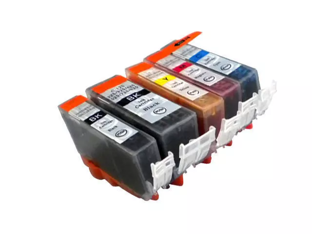 5 pk Ink Cartridge Set fit for Canon PGI-225 CLI226 PIXMA MG5120 MG5220