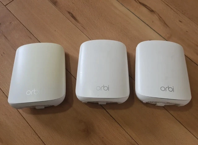 NETGEAR Orbi Mesh WiFi 6 RBK353, Router WiFi 6 + 2 extender - nuovo -