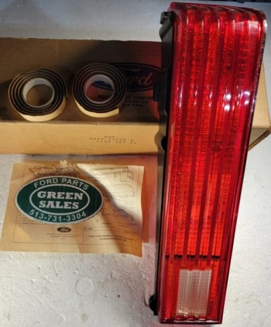 Mercury Monarch 1979 Tail Light Lens Right Side Assembly NOS