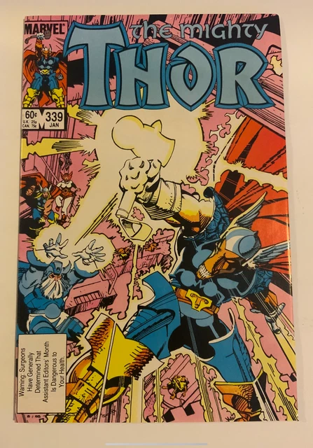 The Mighty Thor #339 -Marvel 1984-1st Appearance Stormbreaker- 3rd Beta Ray Bill
