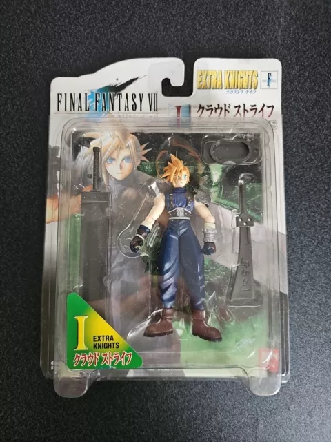 Final Fantasy Bandai Extra Knights No.1 Cloud Strife Rare 1998