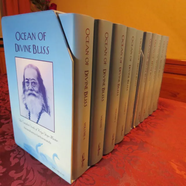 Hariharananda: OCEAN OF BLISS -  Vol. 1-10  Boxen Hardcover ersch. 2007 - neu !! 2