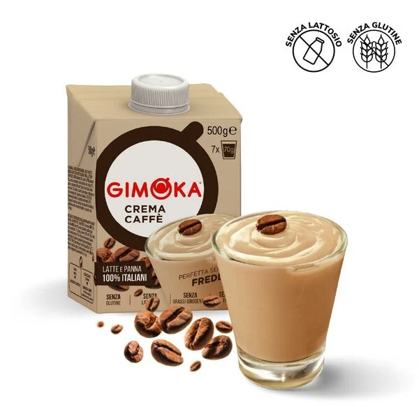 crema caffè  pronta da gustare. 12 confezioni da 500 gr. (84 porzioni da gr.70)