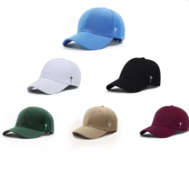 Croix latérale Casquette de baseball Chapeau à pointe  Hommes pour femmes