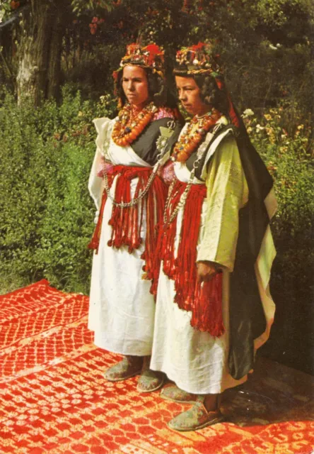 Carte postale ancienne MAROC MOROCCO MARRAKECH festival folklore palais du Badi