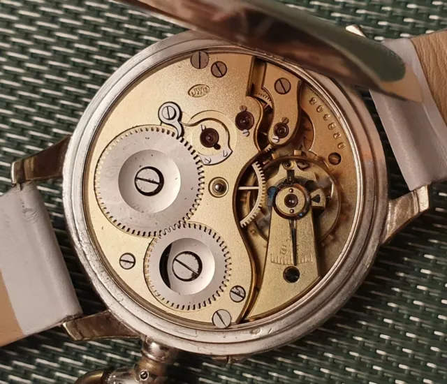 IWC SCHAFFHAUSEN JWC ! Vintage Armbanduhr Mariage! Originalgehäuse Silber 0.800
