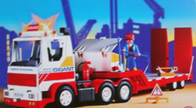 Playmobil -- Pièce de rechange -- Camion plateau 3935 -- PIECE JAUNI --
