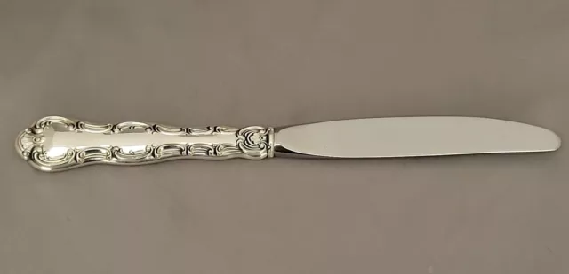 Gorham Strasbourg Sterling Silver Dinner Knife - 9.25" - No Mono