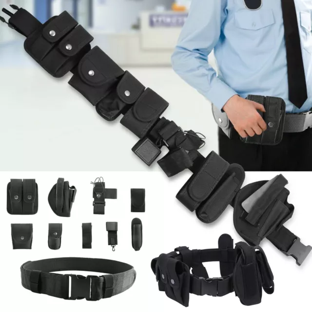 Security Guard Law Enforcement Waist Equipment Belt Tactical Police Duty Belt