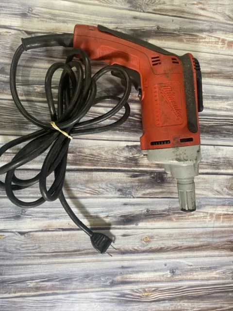 Milwaukee Heavy Duty Screw Shooter Drywall Corded Electric Gun 6798-1 - Tested