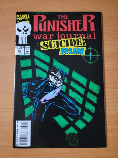 Punisher War Journal #63 Direct Market Edition ~ NEAR MINT NM ~ 1994 Marvel