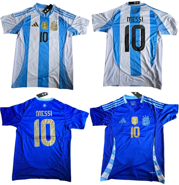 LIONEL MESSI 10 Argentina 2024 Copa America Home and Away Jersey