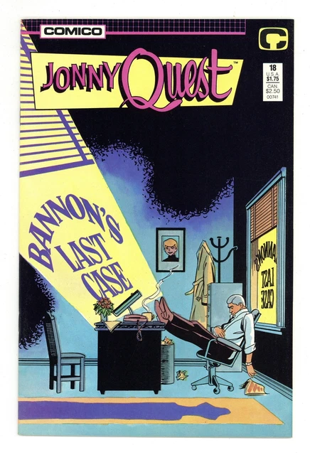 Jonny Quest #18 NM- 9.2 1987