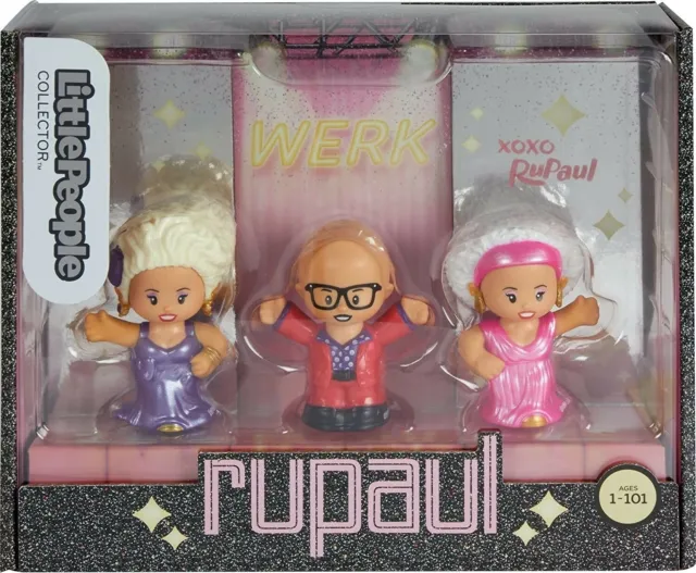 Fisher-Price Petit Gens Collecteur Rupaul, Édition Spéciale Figurine Set