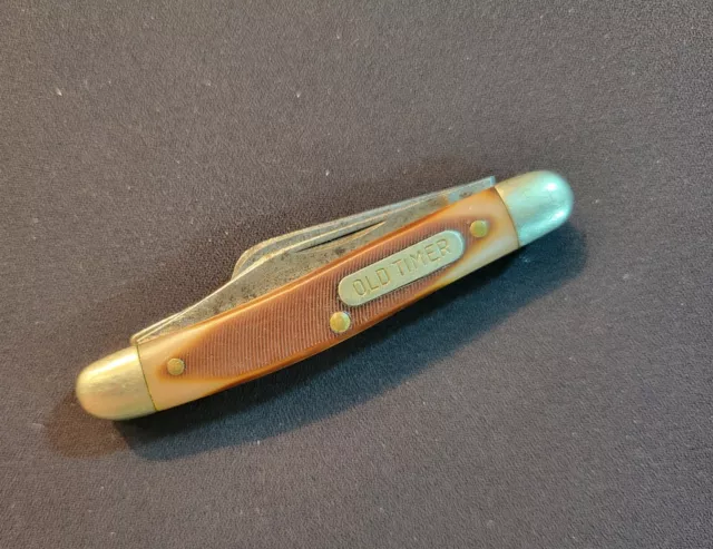 Vintage Schrade Old Timer 1080T - Folding Knife - Made in USA