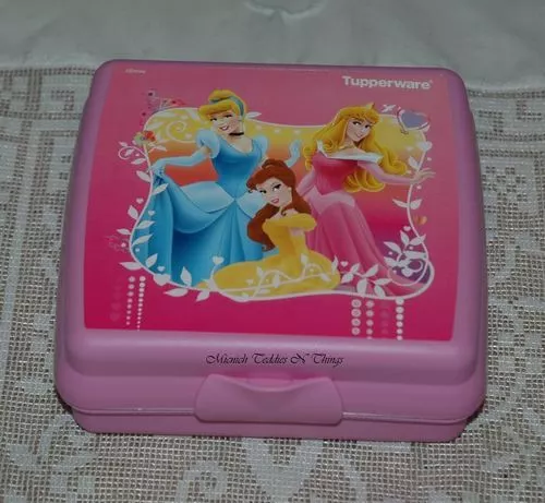 Tupperware Disney Princess Pink Sandwich Keeper