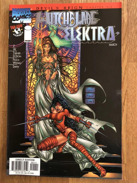 Witchblade / Elektra  #1 Marvel/Image (Mar’97) Devils Reign Chapter 6