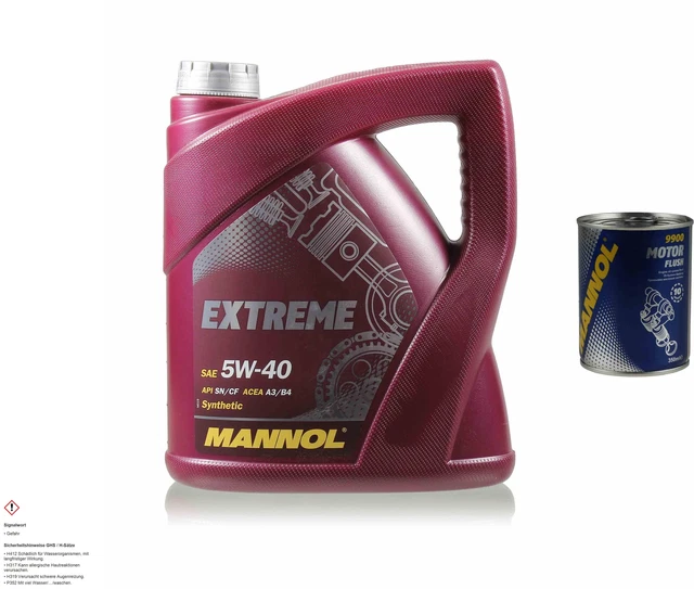 4L Olio Motore mannol extreme 5W-40
