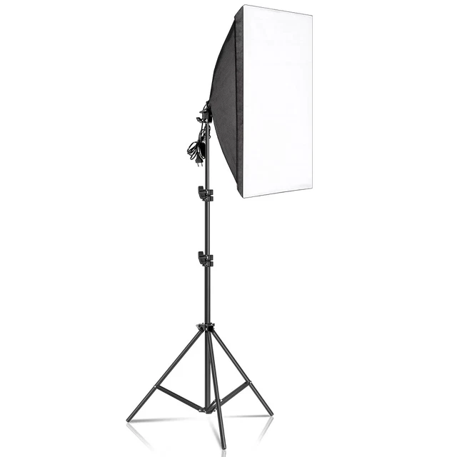 Photography Softbox Lighting Kits 50x70CM Professional Continuous Light System S