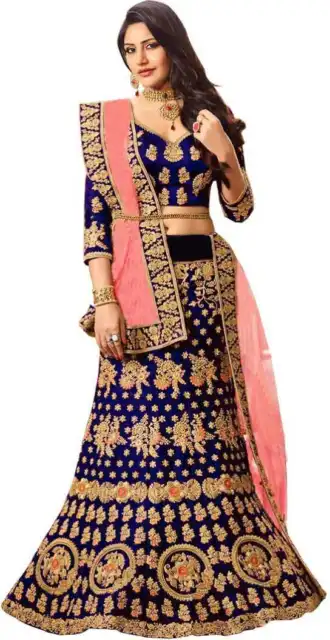 Ethnic Indian Lehanga Choli Lehenga Designer Wedding Wear Pakistani Bridal Her