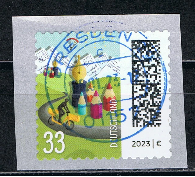 Bund MiNr. 3741 Welt der Briefe Briefberge sk RM o.Nr. Vollstempel