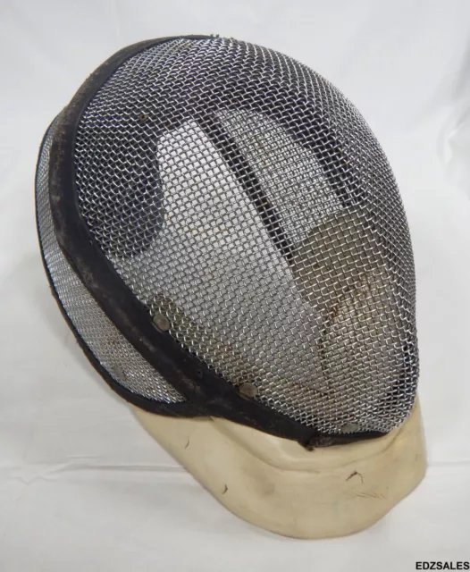 Castello Vintage Fencing Mask Metal Mesh Guard Protection Helmet