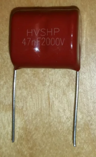 10 x Kondensator 2kV 47nF, 2000V MMC, Tesla coil cap, SGTC, DRSSTC capacitor