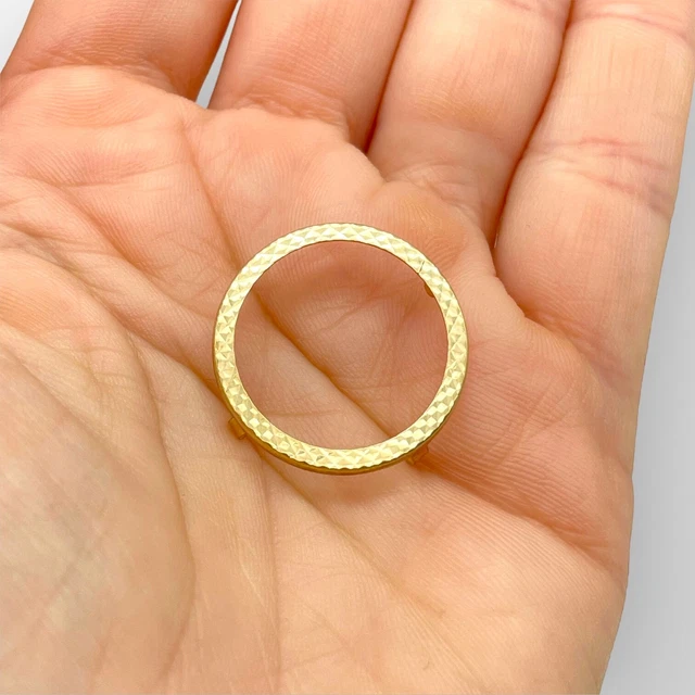 FULL SOVEREIGN MEN’S Ring Mount Bezel 9ct Yellow Gold, Used, New Box ...