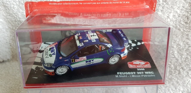 Maquette Peugeot 307 WRC Rallye De Monte-Carlo 2005 échelle 1:43 - Altaya - Neuf