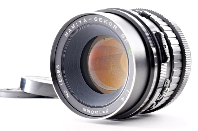 Objectif Mamiya Sekor 150mm F/5.6 Pour Mamiya Super Press 23 - Bleu Dots