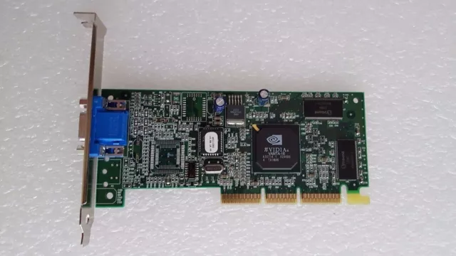 NVIDIA Riva TNT2 M64 16MB AGP Vintage video card