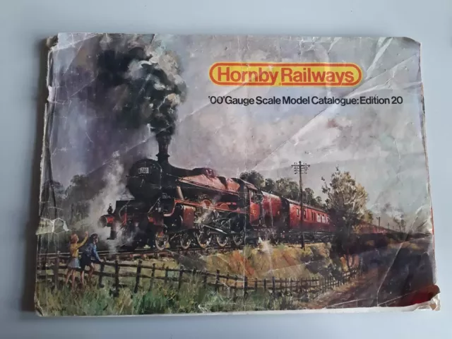 Vintage 1974 Hornby Railways 00 Gauge Scale Model Catalogue Edition 20