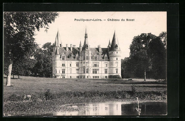 CPA Pouilly-sur-Loire, Chateau du Nozet