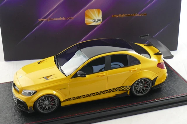 GLM Mercedes AMG C 63S DarwinPRO Widebody, la chaux, 1:18 | Model Car World