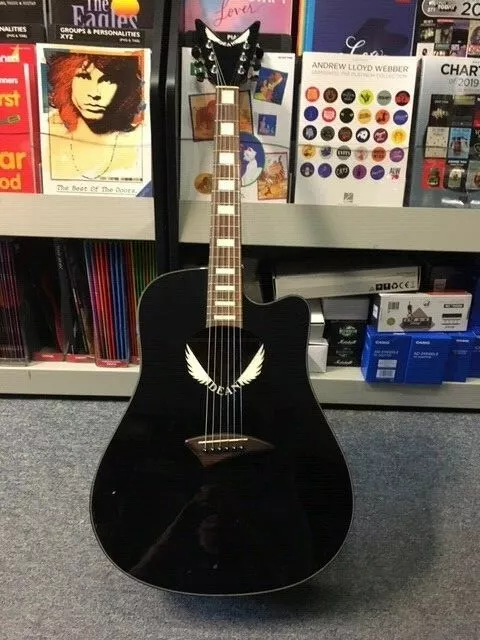 Dean v wing clearance acoustic guitar