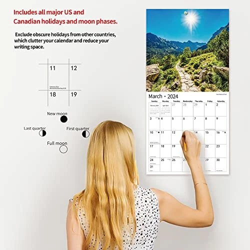 2024 WALL CALENDAR,CALENDAR 2024, November 2023 December 2024