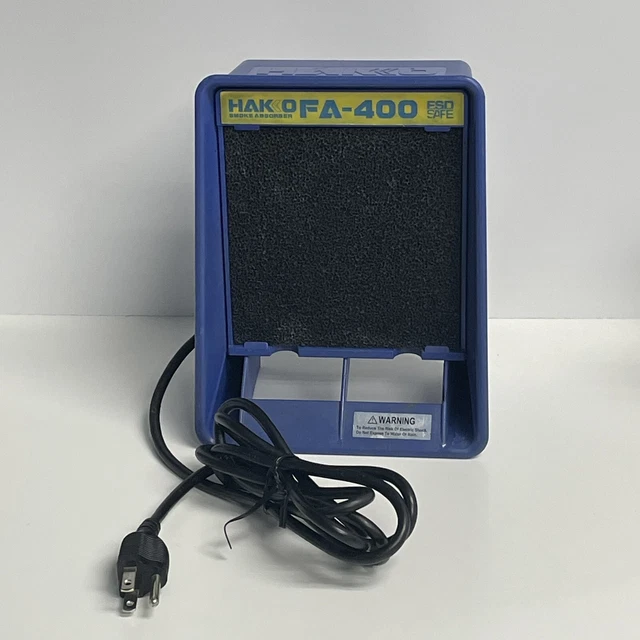 Hakko Fa400-04 Benchtop Solder Fume Extractor,120V