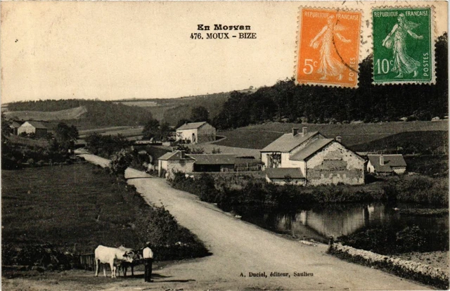 CPA in Morvan. MOUX BIZE (864957)