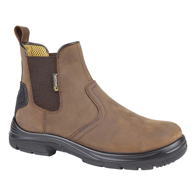 Grafters - Chaussures de sécurité à enfiler (pieds larges) - Homme (DF1321)