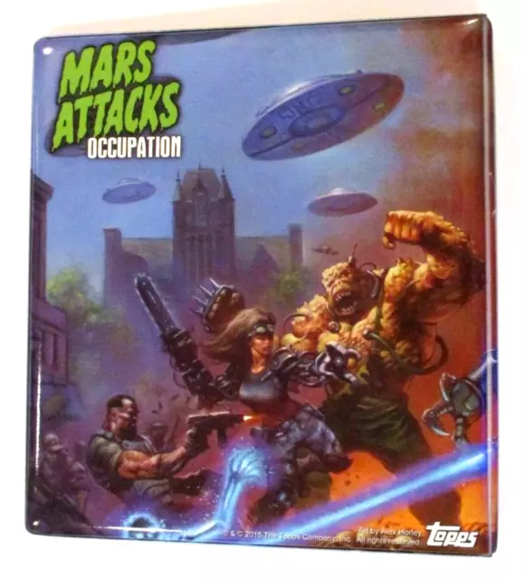 Mars Attacks Occupation Official Binder Topps 3