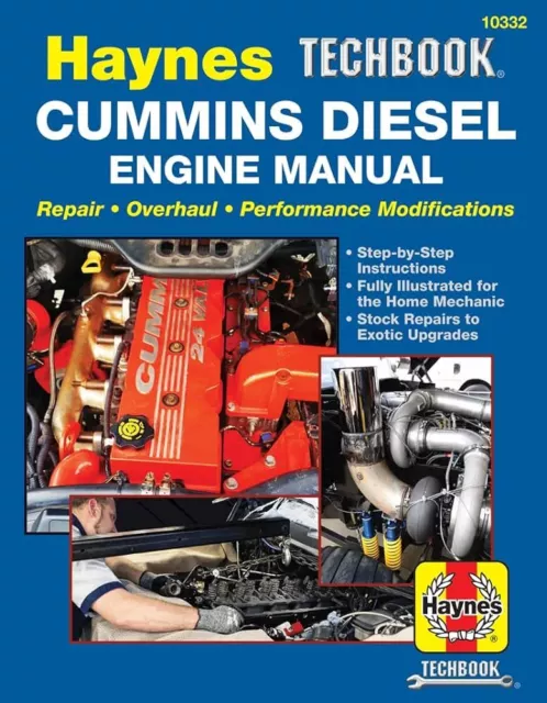 Dodge Cummins Diesel Engine shop repair service manual Haynes Chilton book