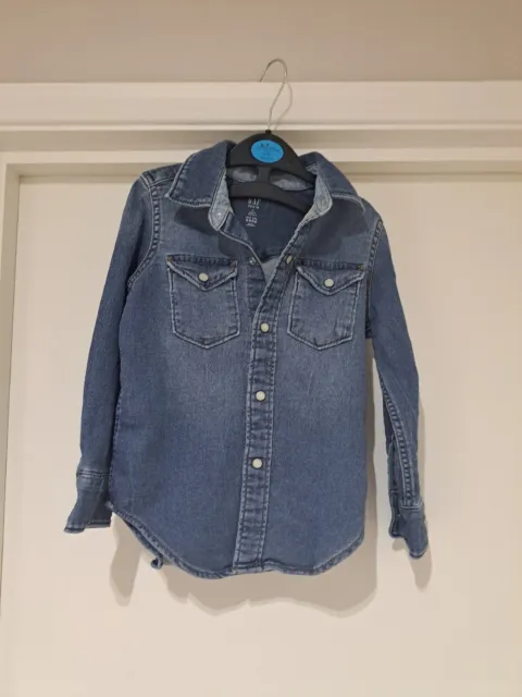 Camicia denim ragazzo Gap età 4 euc