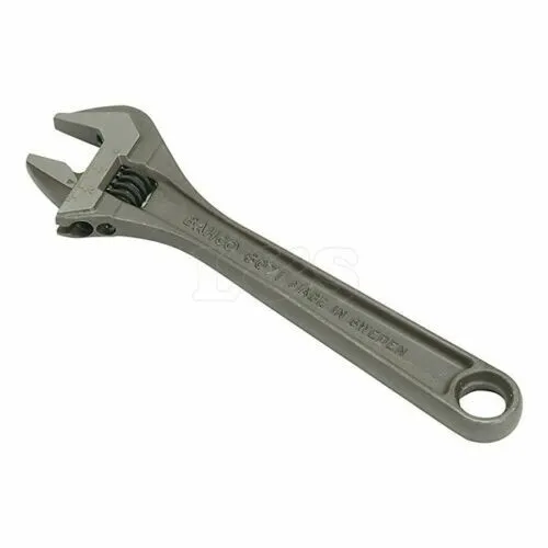 8073 Black Adjustable Wrench 300mm (12in) - Bahco 8073