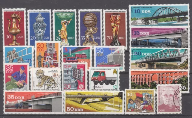DDR  schönes Lot,  gestempelt/postfrisch   (2355ki)