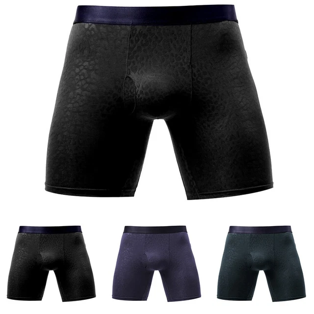 Panties Pants SHORTS Tights Jeans Fly Ice Leg Long Pouch Underwear With