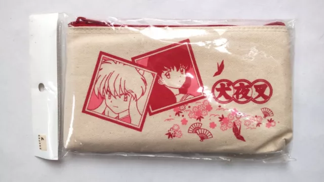 Very Rare!! 2000 Anime Inuyasha Pouch Pen case  Inu Yasha Shogakukan JAPAN