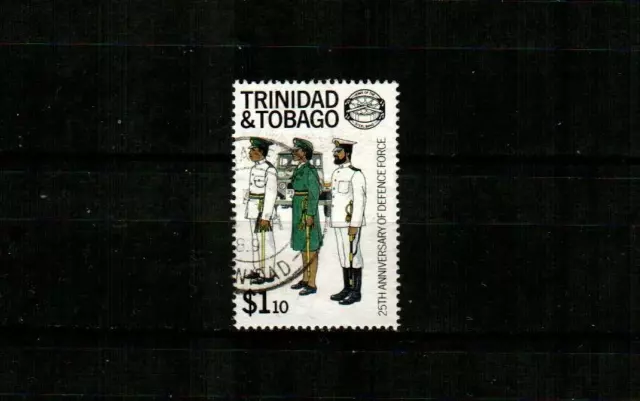 TRINIDAD & TOBAGO Scott's 469 ( 1v ) Navy, Army, Coast Guard F/VF Used ( 1988 )