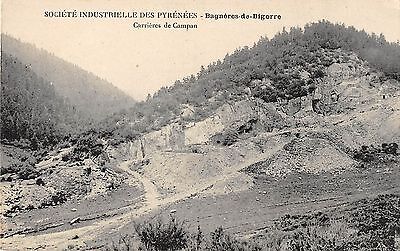 CPA 65 Bagneres de Bigorre sté industrial pyrenees carriere campan